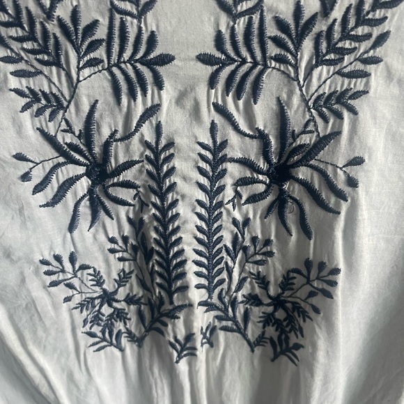 Gorgeous Embroidered Murmur Minidress Blouse - Picture 2 of 4